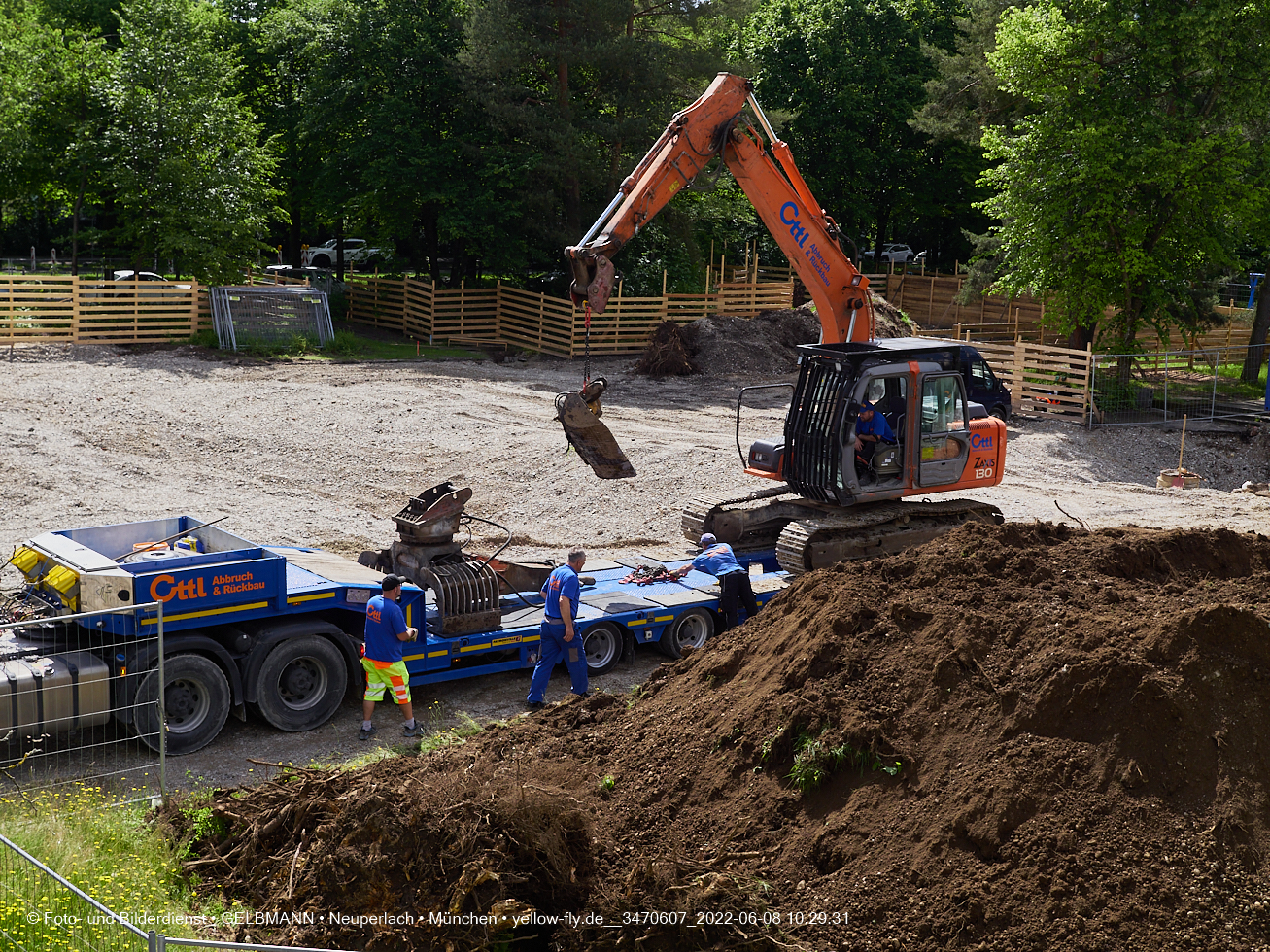 08.06.2022 - Baustelle zur Mütterberatung und Haus für Kinder